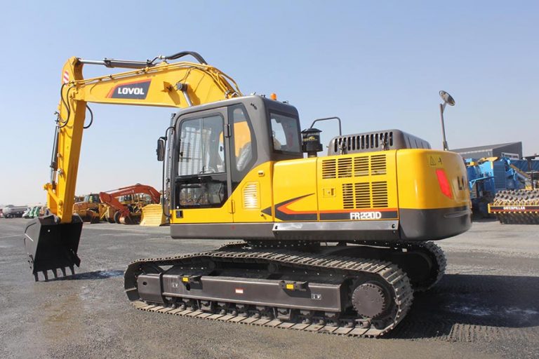 Crawler Excavator FR220D2 (CUMMINS) – lovol-georgia.ge